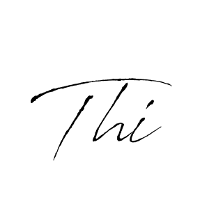 You should practise on your own different ways (Antro_Vectra) to write your name (Thi) in signature. don't let someone else do it for you. Thi signature style 6 images and pictures png