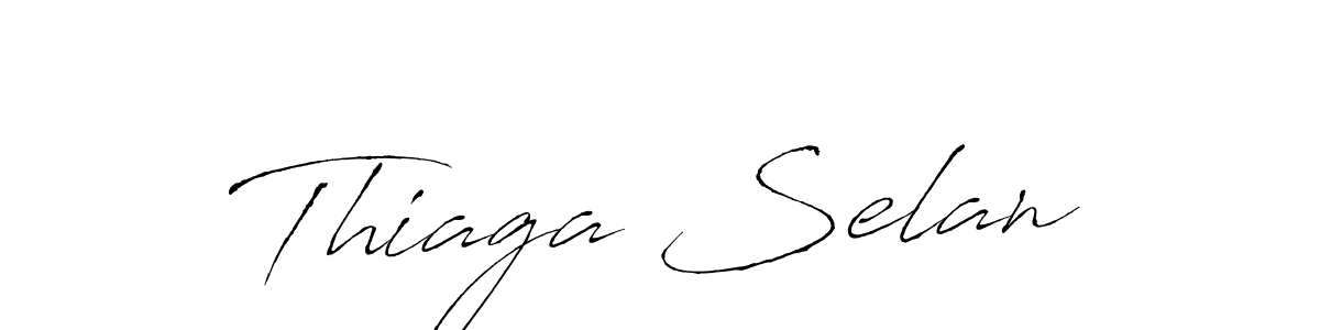 The best way (Antro_Vectra) to make a short signature is to pick only two or three words in your name. The name Thiaga Selan include a total of six letters. For converting this name. Thiaga Selan signature style 6 images and pictures png