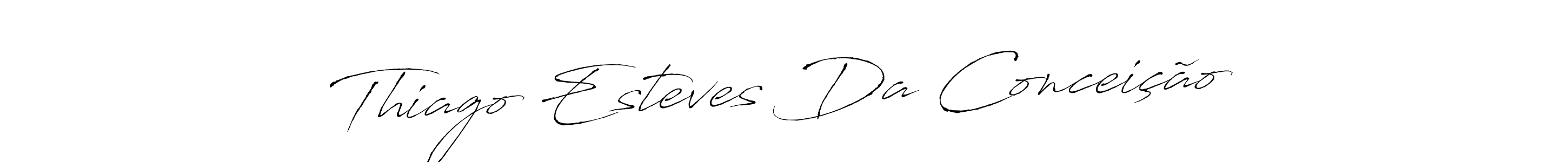 Make a short Thiago Esteves Da Conceição signature style. Manage your documents anywhere anytime using Antro_Vectra. Create and add eSignatures, submit forms, share and send files easily. Thiago Esteves Da Conceição signature style 6 images and pictures png