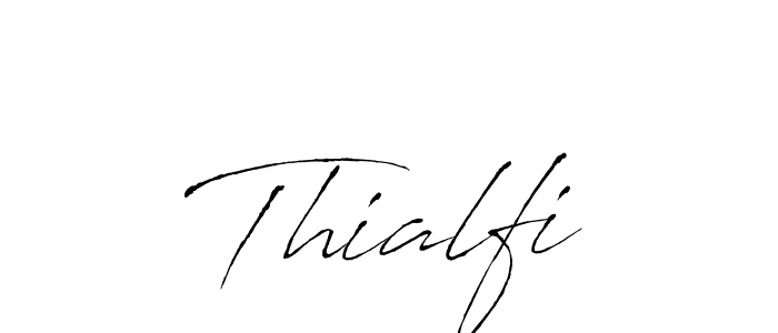 How to make Thialfi signature? Antro_Vectra is a professional autograph style. Create handwritten signature for Thialfi name. Thialfi signature style 6 images and pictures png