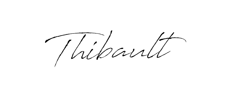 How to make Thibault signature? Antro_Vectra is a professional autograph style. Create handwritten signature for Thibault name. Thibault signature style 6 images and pictures png