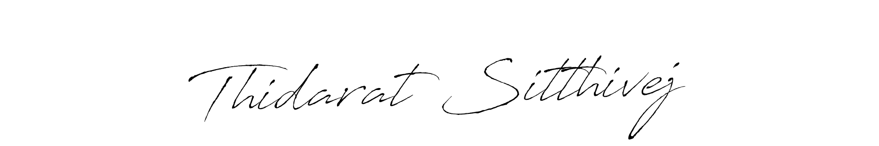 You should practise on your own different ways (Antro_Vectra) to write your name (Thidarat Sitthivej) in signature. don't let someone else do it for you. Thidarat Sitthivej signature style 6 images and pictures png