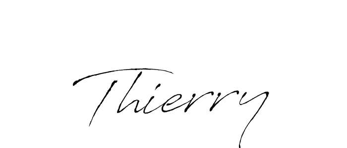 Thierry stylish signature style. Best Handwritten Sign (Antro_Vectra) for my name. Handwritten Signature Collection Ideas for my name Thierry. Thierry signature style 6 images and pictures png