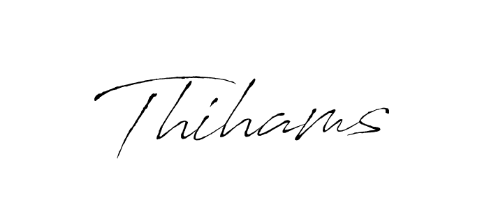 Similarly Antro_Vectra is the best handwritten signature design. Signature creator online .You can use it as an online autograph creator for name Thihams. Thihams signature style 6 images and pictures png