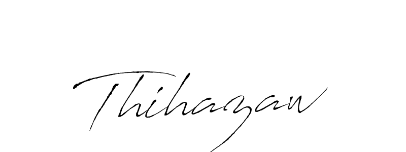 The best way (Antro_Vectra) to make a short signature is to pick only two or three words in your name. The name Thihazaw include a total of six letters. For converting this name. Thihazaw signature style 6 images and pictures png