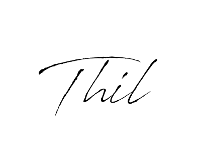 It looks lik you need a new signature style for name Thil. Design unique handwritten (Antro_Vectra) signature with our free signature maker in just a few clicks. Thil signature style 6 images and pictures png