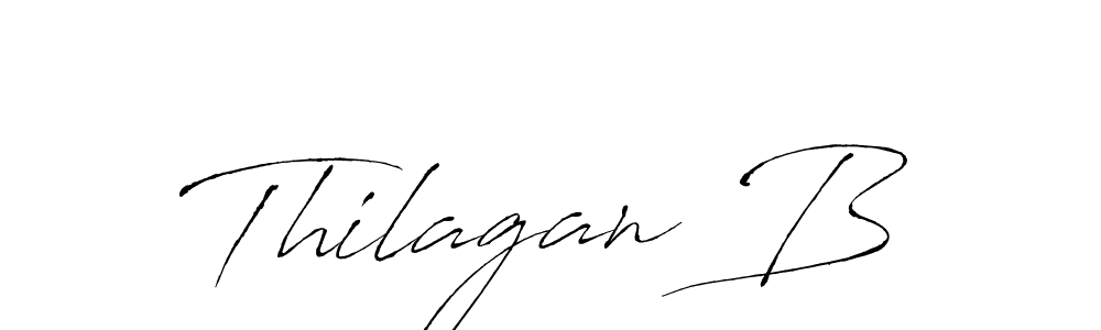 Also You can easily find your signature by using the search form. We will create Thilagan B name handwritten signature images for you free of cost using Antro_Vectra sign style. Thilagan B signature style 6 images and pictures png