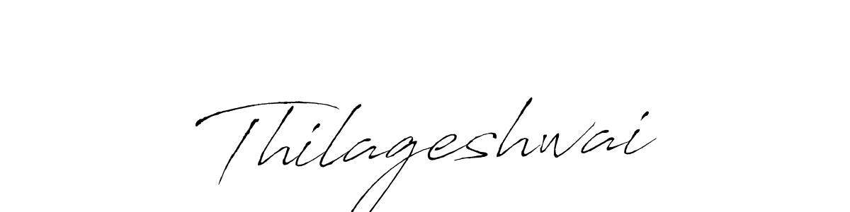Also we have Thilageshwai name is the best signature style. Create professional handwritten signature collection using Antro_Vectra autograph style. Thilageshwai signature style 6 images and pictures png