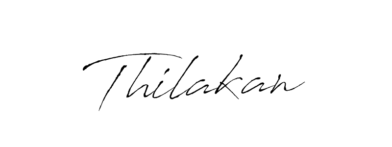 Create a beautiful signature design for name Thilakan. With this signature (Antro_Vectra) fonts, you can make a handwritten signature for free. Thilakan signature style 6 images and pictures png
