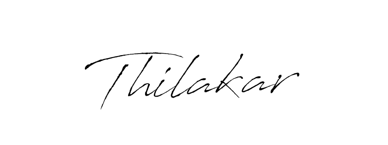 Thilakar stylish signature style. Best Handwritten Sign (Antro_Vectra) for my name. Handwritten Signature Collection Ideas for my name Thilakar. Thilakar signature style 6 images and pictures png