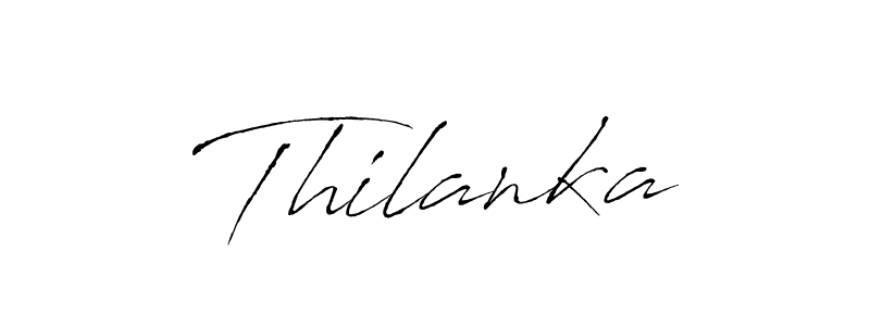 Make a beautiful signature design for name Thilanka. Use this online signature maker to create a handwritten signature for free. Thilanka signature style 6 images and pictures png