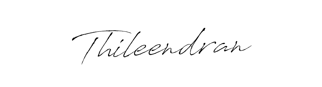 Design your own signature with our free online signature maker. With this signature software, you can create a handwritten (Antro_Vectra) signature for name Thileendran. Thileendran signature style 6 images and pictures png