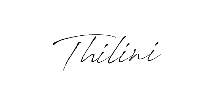 How to make Thilini signature? Antro_Vectra is a professional autograph style. Create handwritten signature for Thilini name. Thilini signature style 6 images and pictures png