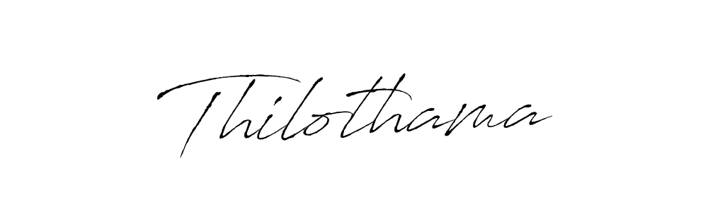 Design your own signature with our free online signature maker. With this signature software, you can create a handwritten (Antro_Vectra) signature for name Thilothama. Thilothama signature style 6 images and pictures png