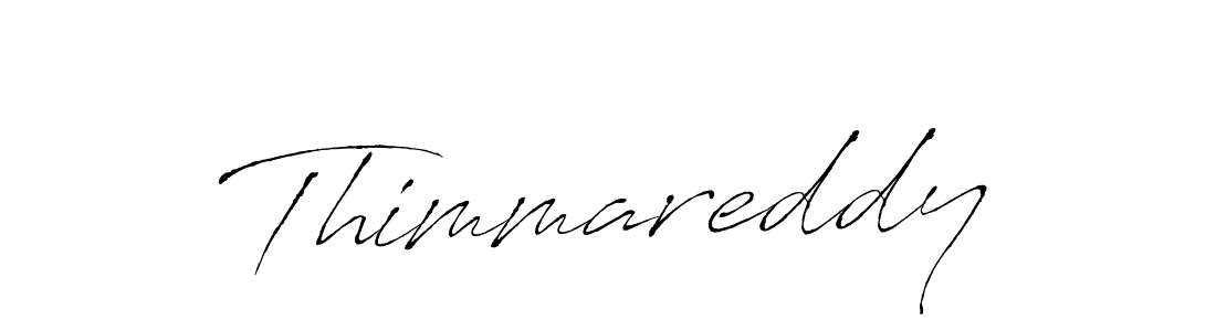 Design your own signature with our free online signature maker. With this signature software, you can create a handwritten (Antro_Vectra) signature for name Thimmareddy. Thimmareddy signature style 6 images and pictures png
