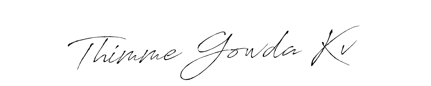 Best and Professional Signature Style for Thimme Gowda Kv. Antro_Vectra Best Signature Style Collection. Thimme Gowda Kv signature style 6 images and pictures png