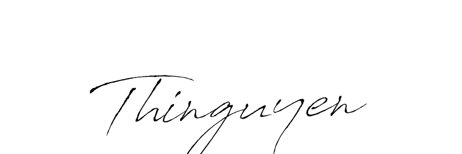 Make a beautiful signature design for name Thinguyen. With this signature (Antro_Vectra) style, you can create a handwritten signature for free. Thinguyen signature style 6 images and pictures png