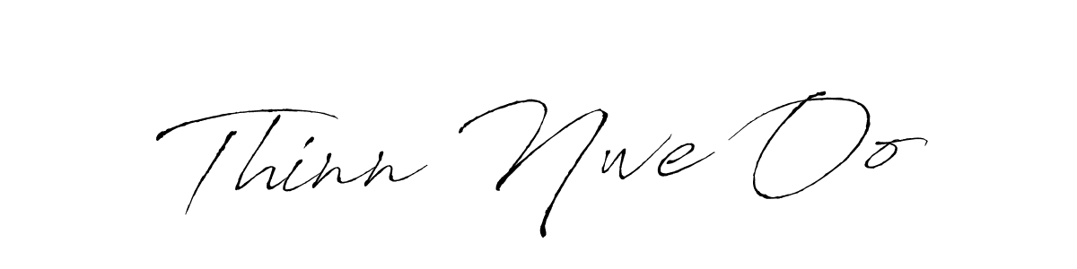 The best way (Antro_Vectra) to make a short signature is to pick only two or three words in your name. The name Thinn Nwe Oo include a total of six letters. For converting this name. Thinn Nwe Oo signature style 6 images and pictures png