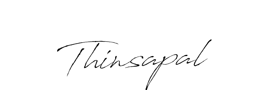 Use a signature maker to create a handwritten signature online. With this signature software, you can design (Antro_Vectra) your own signature for name Thinsapal. Thinsapal signature style 6 images and pictures png