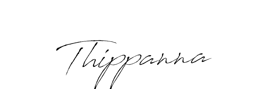 Thippanna stylish signature style. Best Handwritten Sign (Antro_Vectra) for my name. Handwritten Signature Collection Ideas for my name Thippanna. Thippanna signature style 6 images and pictures png