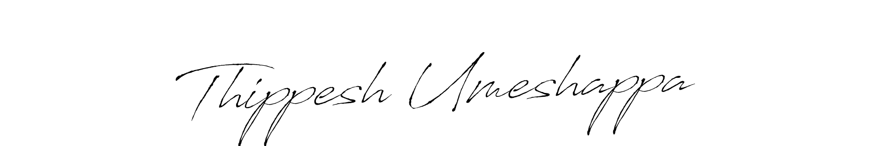 Antro_Vectra is a professional signature style that is perfect for those who want to add a touch of class to their signature. It is also a great choice for those who want to make their signature more unique. Get Thippesh Umeshappa name to fancy signature for free. Thippesh Umeshappa signature style 6 images and pictures png
