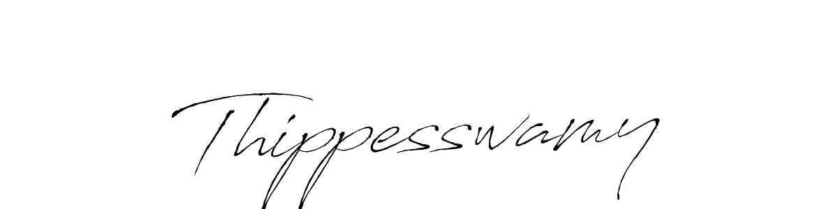 Create a beautiful signature design for name Thippesswamy. With this signature (Antro_Vectra) fonts, you can make a handwritten signature for free. Thippesswamy signature style 6 images and pictures png