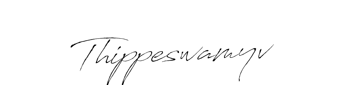Antro_Vectra is a professional signature style that is perfect for those who want to add a touch of class to their signature. It is also a great choice for those who want to make their signature more unique. Get Thippeswamyv name to fancy signature for free. Thippeswamyv signature style 6 images and pictures png