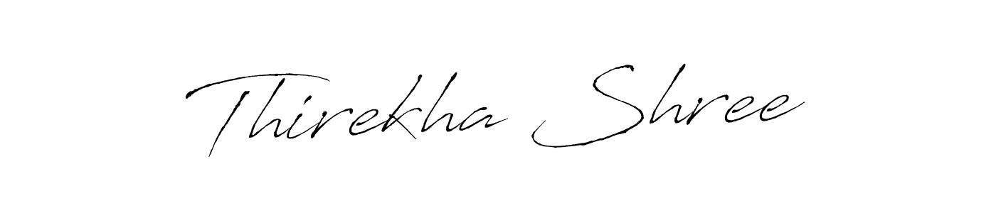 Antro_Vectra is a professional signature style that is perfect for those who want to add a touch of class to their signature. It is also a great choice for those who want to make their signature more unique. Get Thirekha Shree name to fancy signature for free. Thirekha Shree signature style 6 images and pictures png