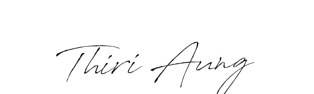 You can use this online signature creator to create a handwritten signature for the name Thiri Aung. This is the best online autograph maker. Thiri Aung signature style 6 images and pictures png