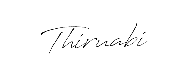 The best way (Antro_Vectra) to make a short signature is to pick only two or three words in your name. The name Thiruabi include a total of six letters. For converting this name. Thiruabi signature style 6 images and pictures png