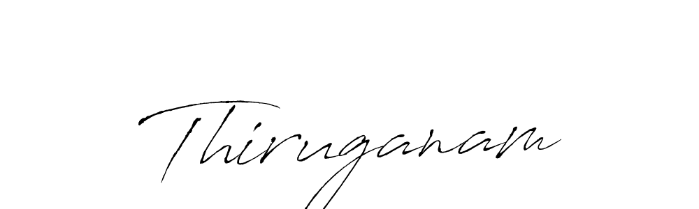 How to make Thiruganam signature? Antro_Vectra is a professional autograph style. Create handwritten signature for Thiruganam name. Thiruganam signature style 6 images and pictures png