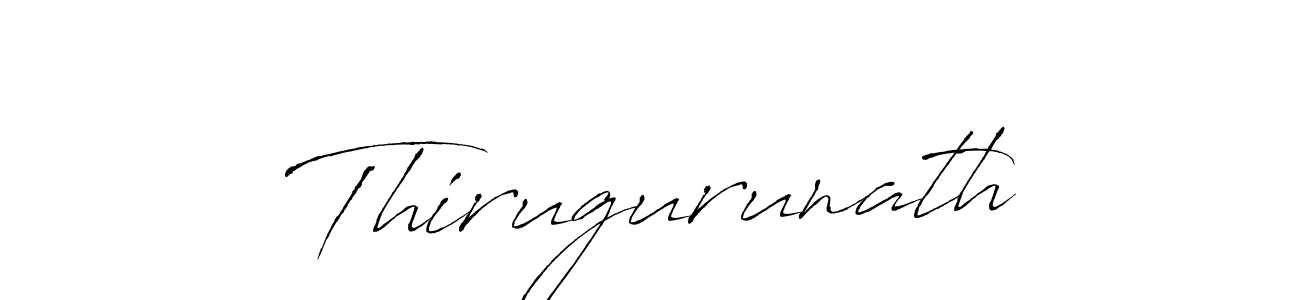 Design your own signature with our free online signature maker. With this signature software, you can create a handwritten (Antro_Vectra) signature for name Thirugurunath. Thirugurunath signature style 6 images and pictures png