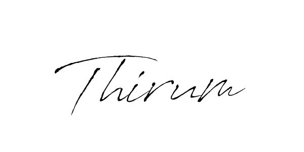 Make a beautiful signature design for name Thirum. With this signature (Antro_Vectra) style, you can create a handwritten signature for free. Thirum signature style 6 images and pictures png