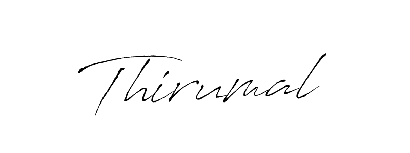 Create a beautiful signature design for name Thirumal. With this signature (Antro_Vectra) fonts, you can make a handwritten signature for free. Thirumal signature style 6 images and pictures png