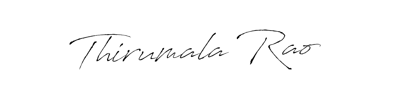 Once you've used our free online signature maker to create your best signature Antro_Vectra style, it's time to enjoy all of the benefits that Thirumala Rao name signing documents. Thirumala Rao signature style 6 images and pictures png