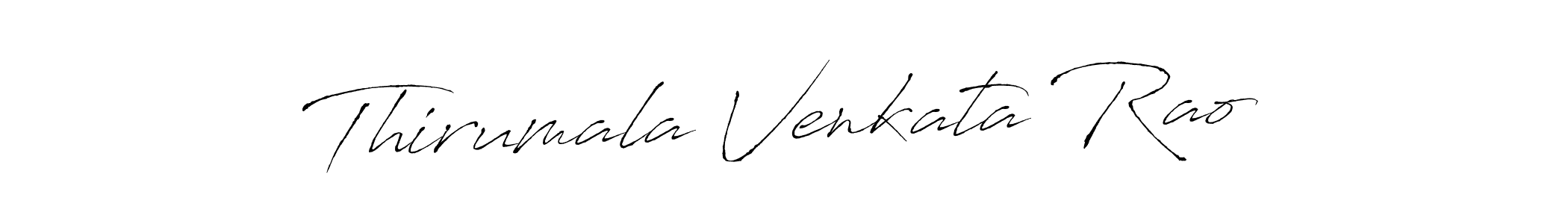 Make a beautiful signature design for name Thirumala Venkata Rao. With this signature (Antro_Vectra) style, you can create a handwritten signature for free. Thirumala Venkata Rao signature style 6 images and pictures png