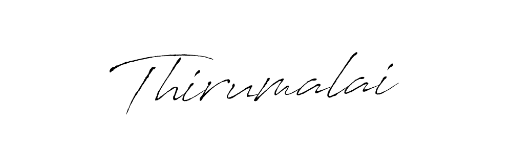 Use a signature maker to create a handwritten signature online. With this signature software, you can design (Antro_Vectra) your own signature for name Thirumalai. Thirumalai signature style 6 images and pictures png