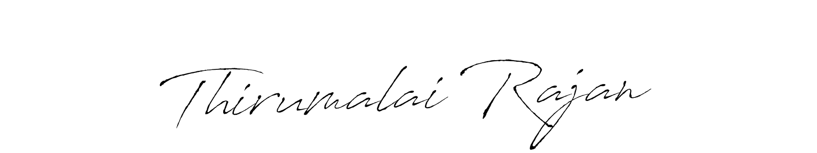 Design your own signature with our free online signature maker. With this signature software, you can create a handwritten (Antro_Vectra) signature for name Thirumalai Rajan. Thirumalai Rajan signature style 6 images and pictures png