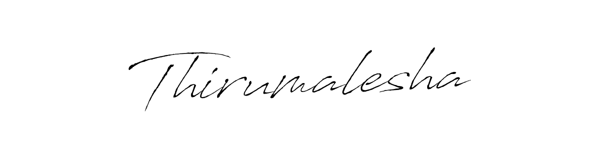 How to make Thirumalesha signature? Antro_Vectra is a professional autograph style. Create handwritten signature for Thirumalesha name. Thirumalesha signature style 6 images and pictures png