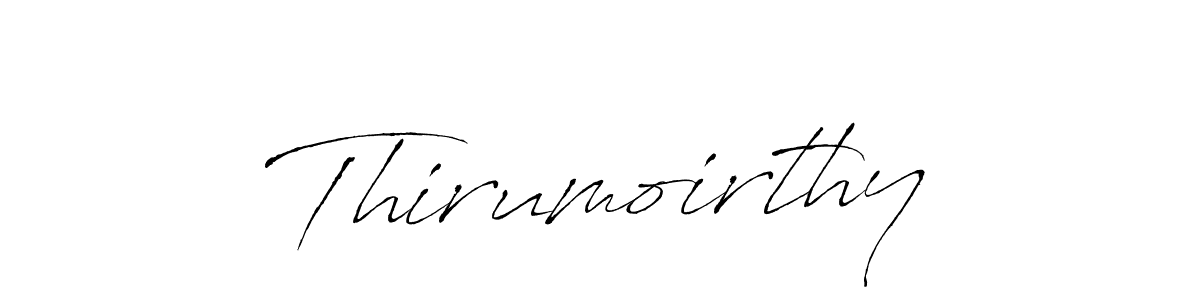 You should practise on your own different ways (Antro_Vectra) to write your name (Thirumoirthy) in signature. don't let someone else do it for you. Thirumoirthy signature style 6 images and pictures png