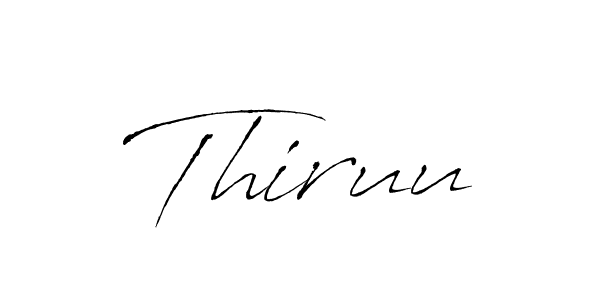 Once you've used our free online signature maker to create your best signature Antro_Vectra style, it's time to enjoy all of the benefits that Thiruu name signing documents. Thiruu signature style 6 images and pictures png