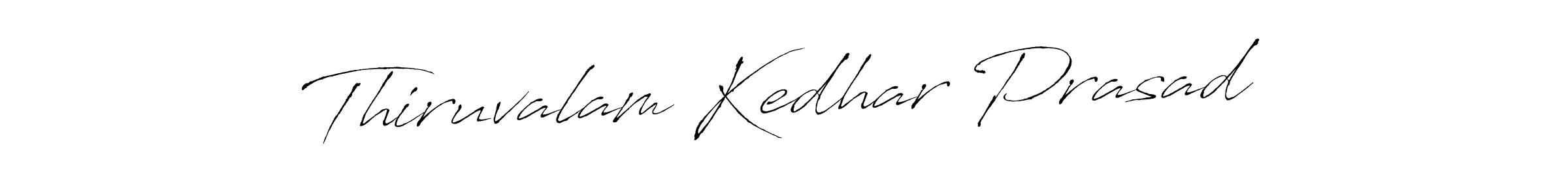 Create a beautiful signature design for name Thiruvalam Kedhar Prasad. With this signature (Antro_Vectra) fonts, you can make a handwritten signature for free. Thiruvalam Kedhar Prasad signature style 6 images and pictures png