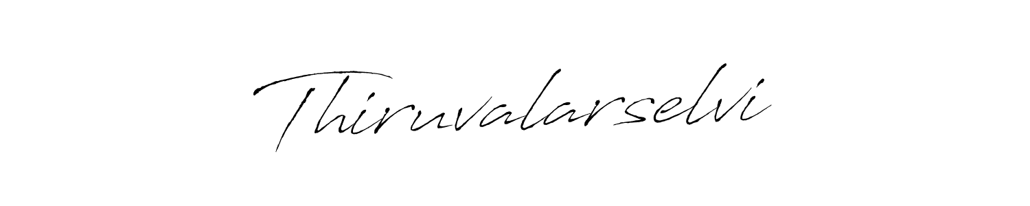 How to make Thiruvalarselvi name signature. Use Antro_Vectra style for creating short signs online. This is the latest handwritten sign. Thiruvalarselvi signature style 6 images and pictures png