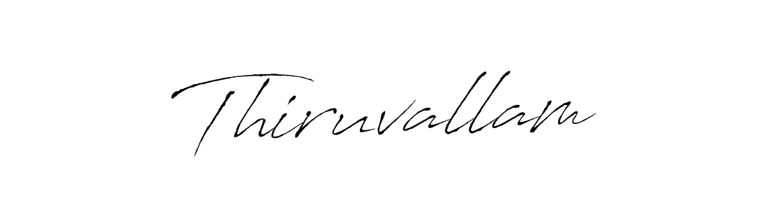 Create a beautiful signature design for name Thiruvallam. With this signature (Antro_Vectra) fonts, you can make a handwritten signature for free. Thiruvallam signature style 6 images and pictures png