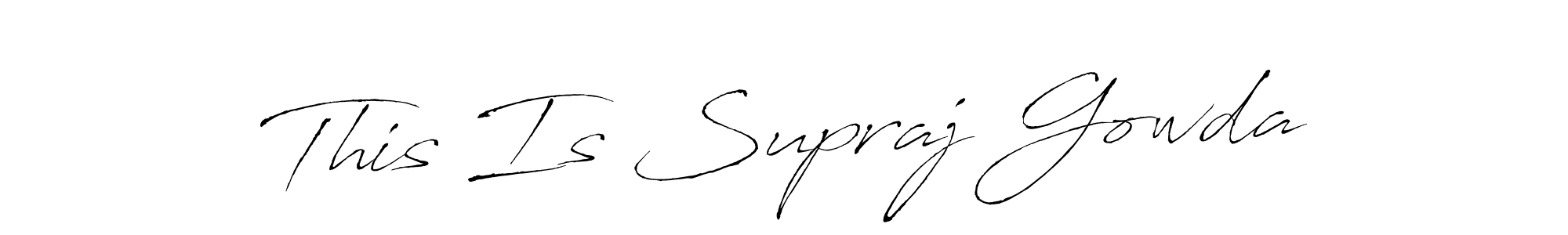 You can use this online signature creator to create a handwritten signature for the name This Is Supraj Gowda. This is the best online autograph maker. This Is Supraj Gowda signature style 6 images and pictures png