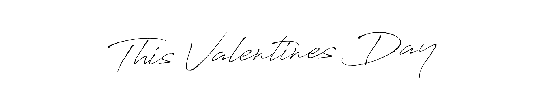 Create a beautiful signature design for name This Valentines Day. With this signature (Antro_Vectra) fonts, you can make a handwritten signature for free. This Valentines Day signature style 6 images and pictures png