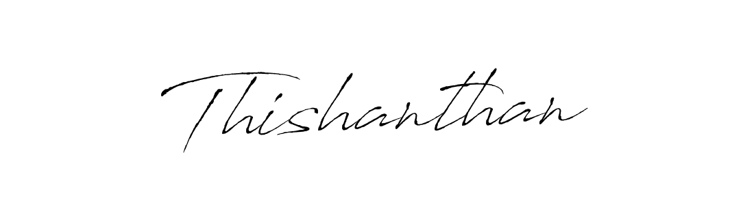 Design your own signature with our free online signature maker. With this signature software, you can create a handwritten (Antro_Vectra) signature for name Thishanthan. Thishanthan signature style 6 images and pictures png
