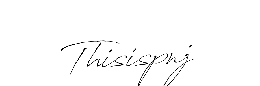 Design your own signature with our free online signature maker. With this signature software, you can create a handwritten (Antro_Vectra) signature for name Thisispnj. Thisispnj signature style 6 images and pictures png