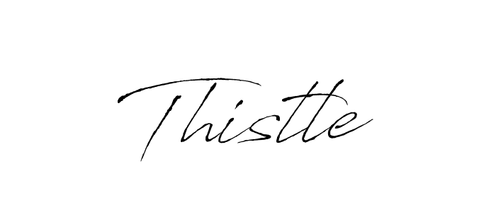 Antro_Vectra is a professional signature style that is perfect for those who want to add a touch of class to their signature. It is also a great choice for those who want to make their signature more unique. Get Thistle name to fancy signature for free. Thistle signature style 6 images and pictures png