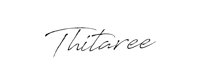 How to make Thitaree name signature. Use Antro_Vectra style for creating short signs online. This is the latest handwritten sign. Thitaree signature style 6 images and pictures png